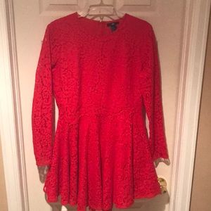 Lacey long-sleeved h&m dress